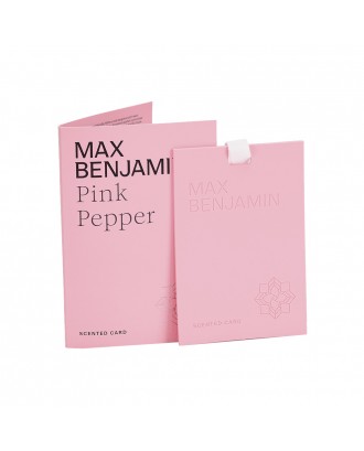Card parfumat, Pink Pepper, Classic - MAX BENJAMIN